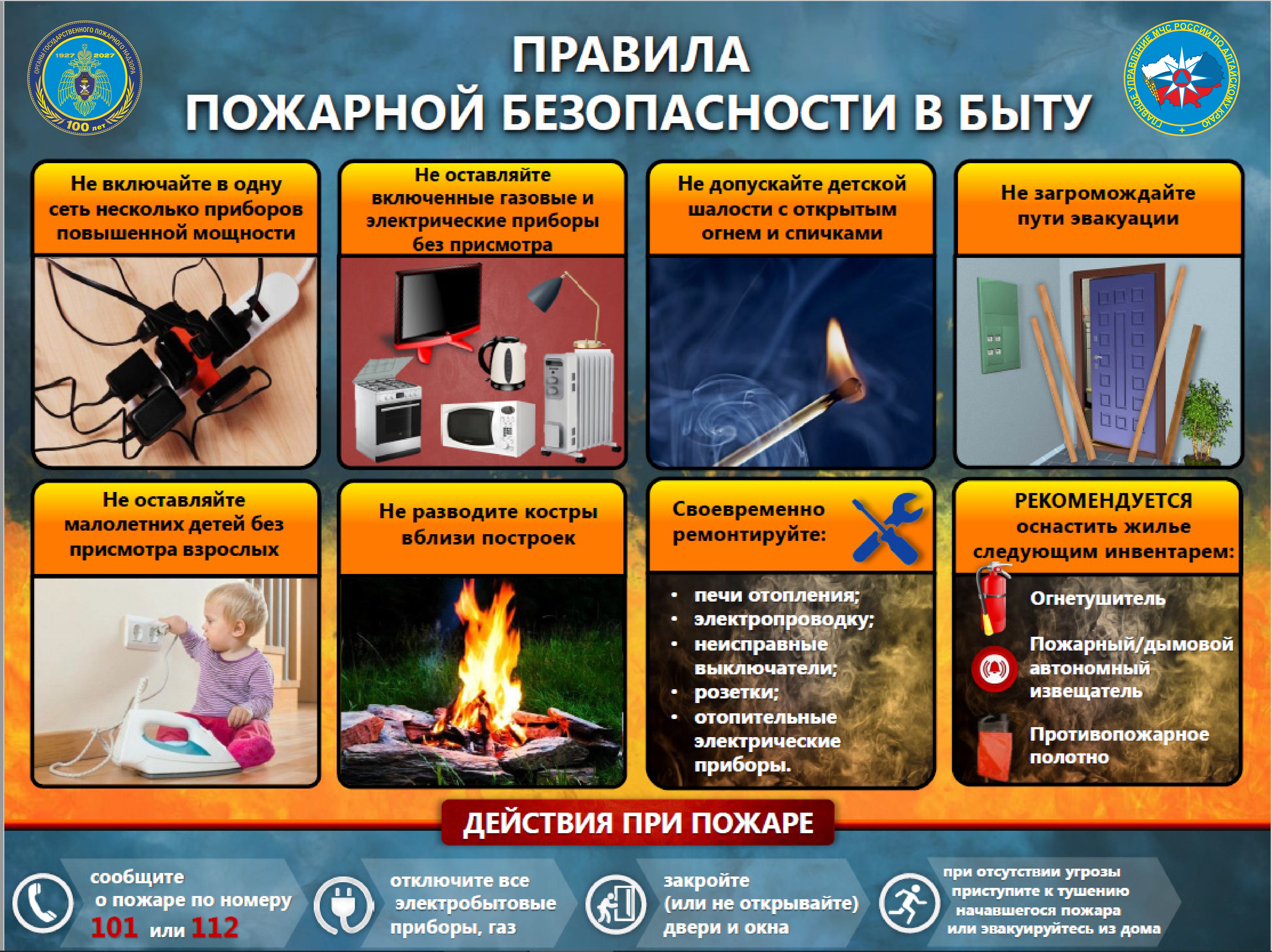 Как защитить себя от пожара в быту и как поможет в этом пожарный извещатель.